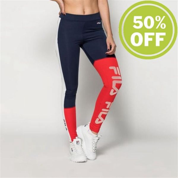 Leggins Fila Mujer Rojas - Amy - España 084572DOH